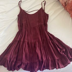 Brandy Melville open back flowy mini “Jada” dress